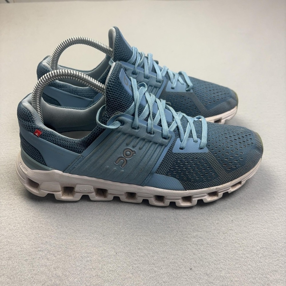On Cloudswift Shoes Womens Size 8.5 Blue CloudTec Running Sneakers Athletic